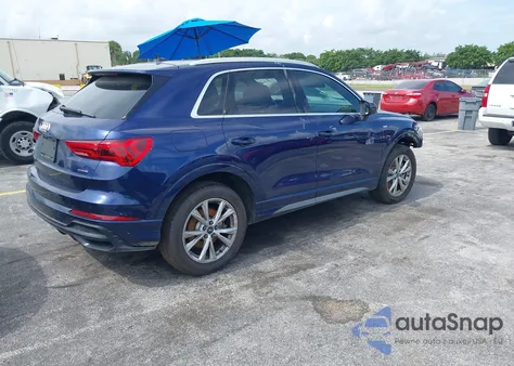 2021 Audi Q3 Premium 45 Tfsi S Line Quattro Tiptronic from USA, damaged, VIN WA1DECF37M1120099